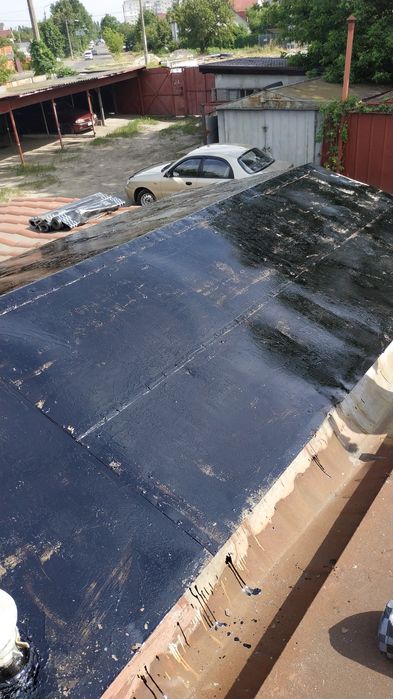 Ремонт плоских крыш. Мягкая кровля. Боксы, новострой, гаражи .