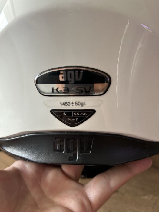 Kask AGV K3 Stan Bdb + INTERCOM