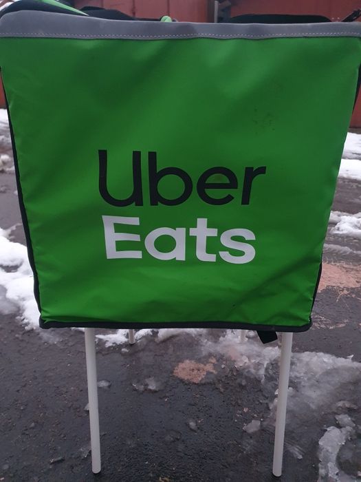 Сумка термосумка кур'єрська Uber Eats
