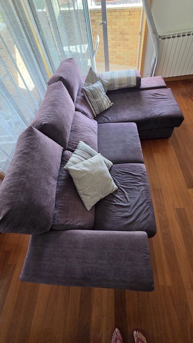 Sofá 2 lugares + Chaise Longue