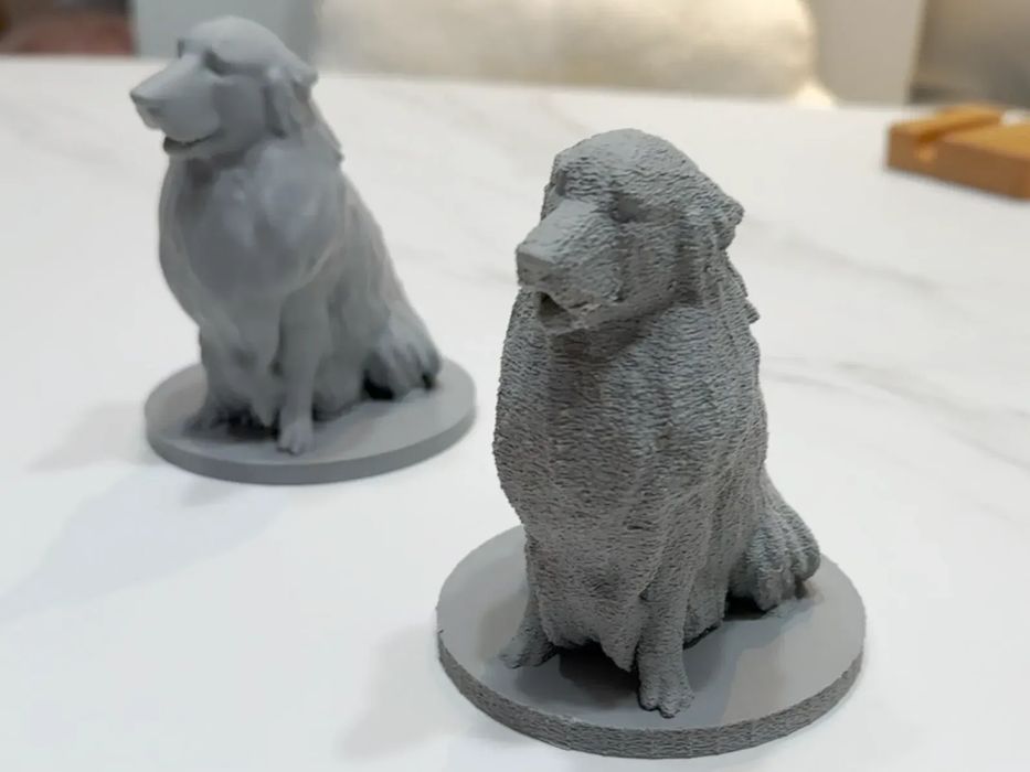 Cão Golden Retriever Realista