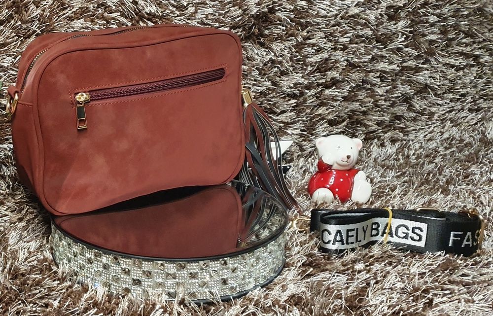 Torebka Damska Fashion Bags Bordowa