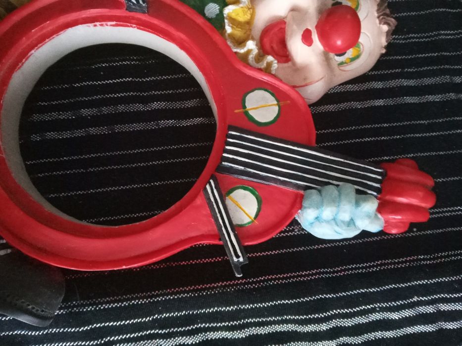 Zabawna ramka do zdjęć klaun