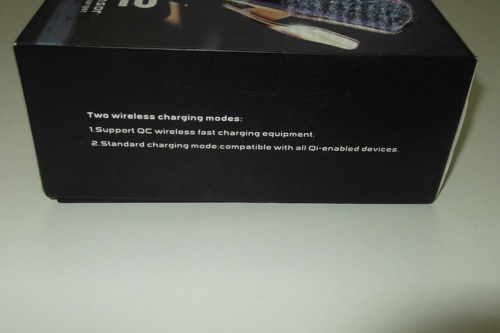 carregador inteligente mais headphones sem fios