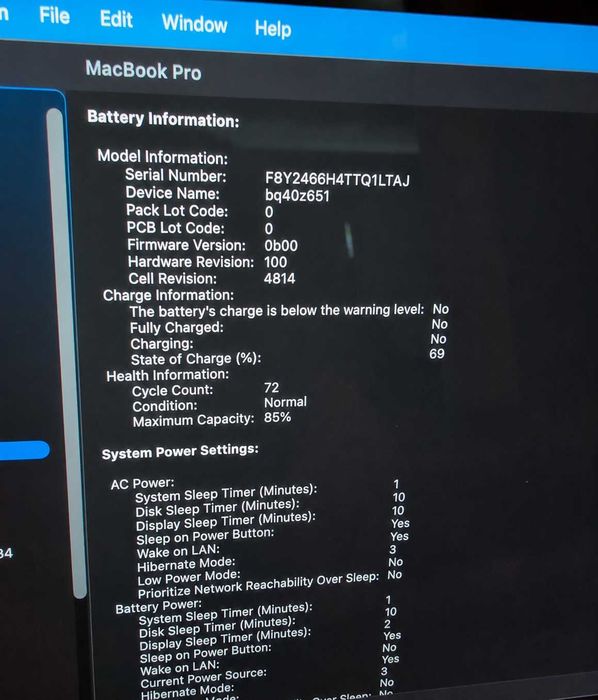 MacBook Pro 16,2" M2 Max | 32gb 1TB SSD | 12c CPU 38c GPU | 85% Pojemności