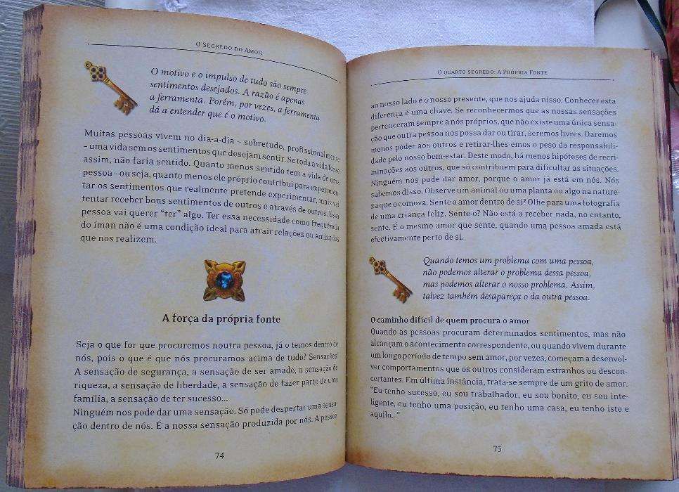Livro O Segredo do Amor, Ruediger Schache, novo