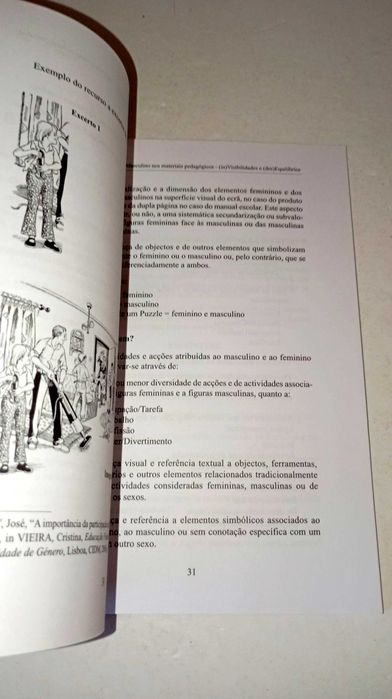 O Feminino e o Masculino dos Materiais Pedagógicos