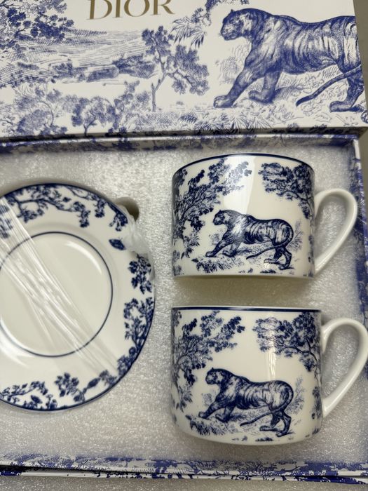 Чайний набір Dior чашка Dior чайний сервіз Діор диор