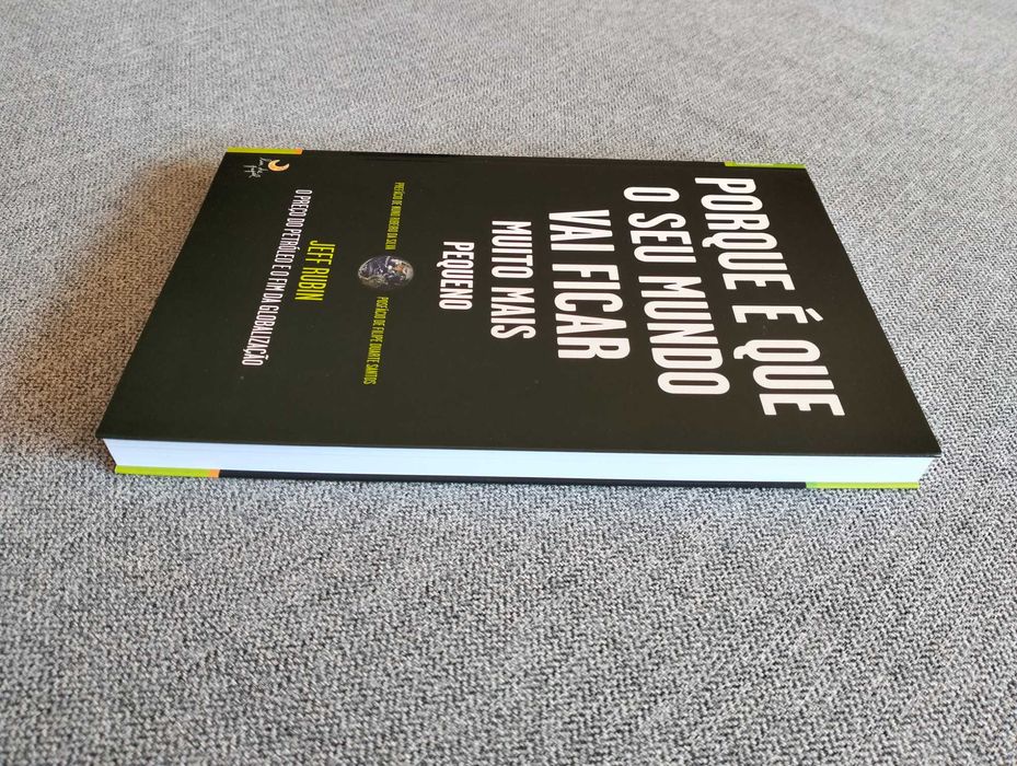 Livro "Porque é que o seu mundo vai ficar muito mais pequeno" J. Rubin