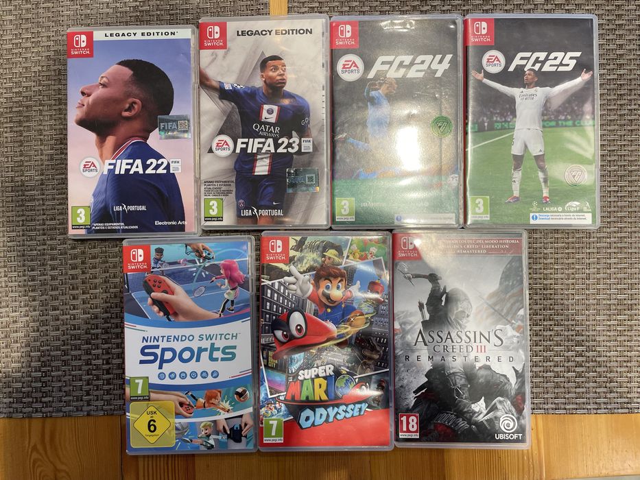 Jogos nintendo switch