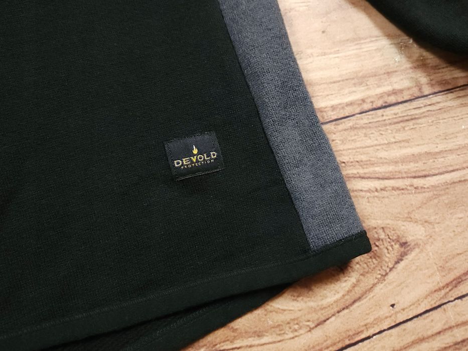 DEVOLD Protection Bluza 100 % Pure New Wool Rozsuwana Męska r. XL