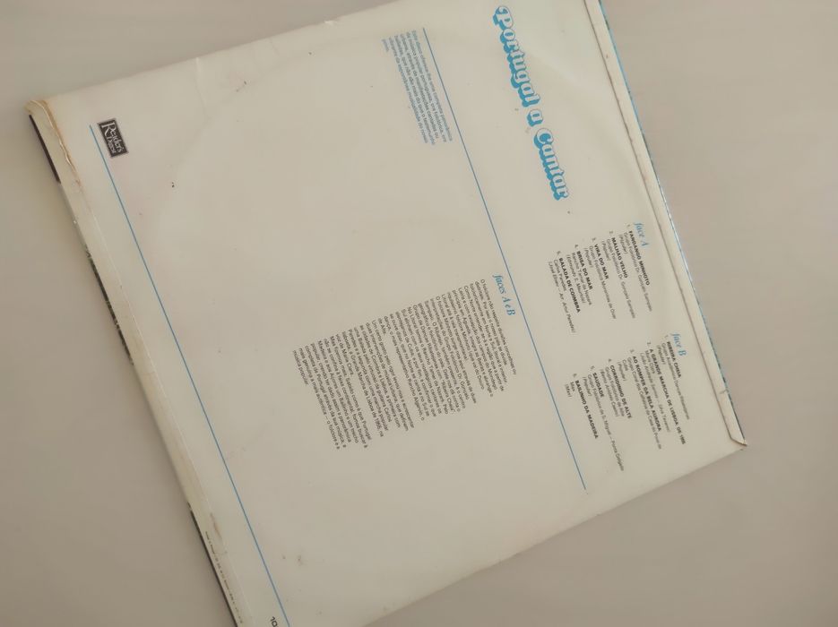 Disco Vinil - Folclore Popular - Rancho - Carlos Paredes