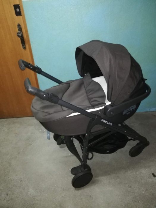 Carrinho, Ovo e Alcofa - TRIO LOVE CHICCO