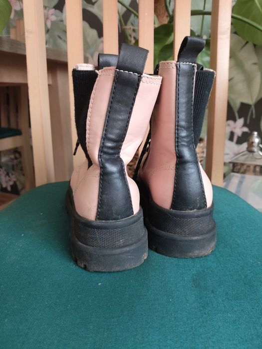 Botki Zara różowe 37