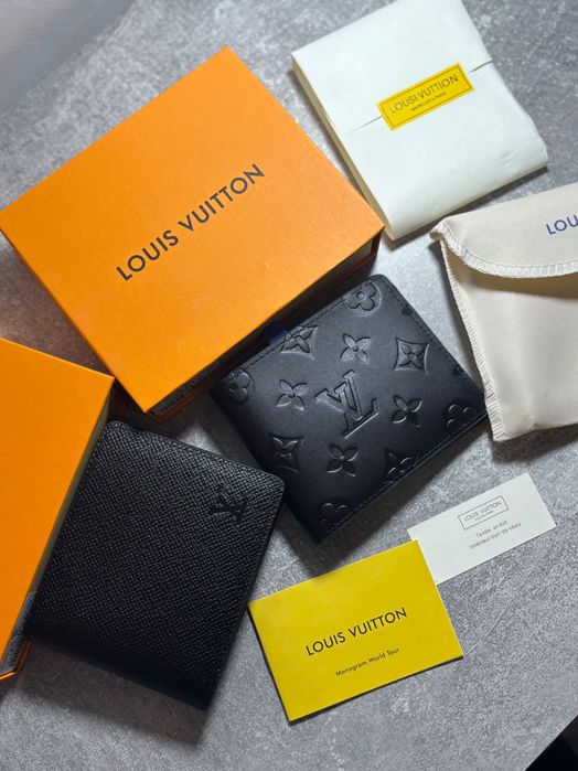 Елегантні Чоловічі Гаманці Louis Vuitton Преміум якості Кошельок луї