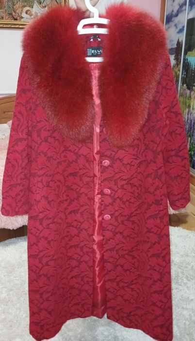 Пальто довге зимове