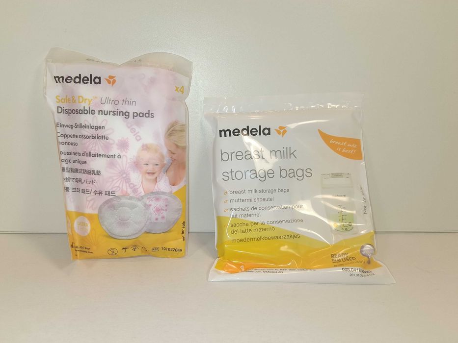 A074 Laktator Ręczny Medela Harmony Essentials Pack Zestaw Akcesoriów