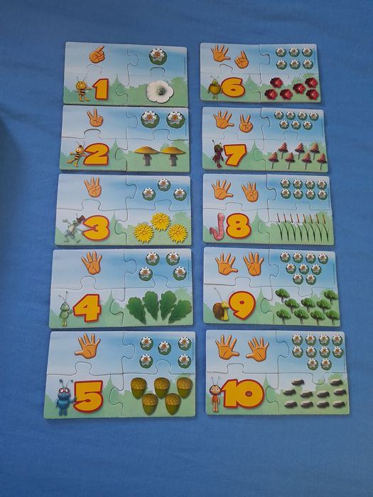 Puzzle 3-4: Números da Abelha Maia