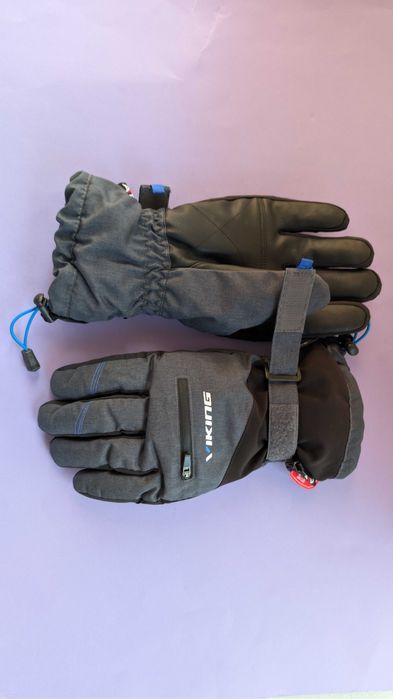 Męskie rękawice narciarskie Viking 10 Gore Windstopper stan super