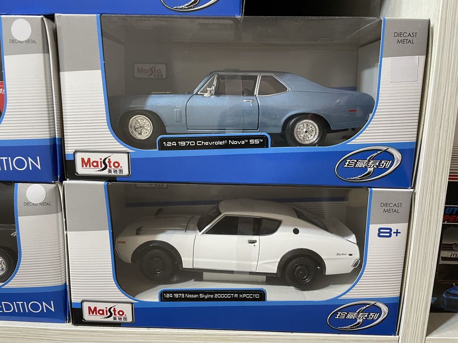 Нова металева модель авто 1:24 Maisto іграшка машинка еолекційна