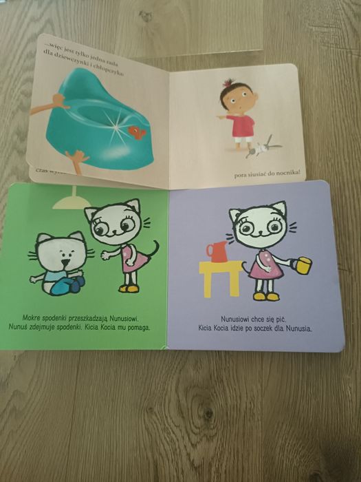 Kici kocia 12 książek 1 siku na nocniku mega paka