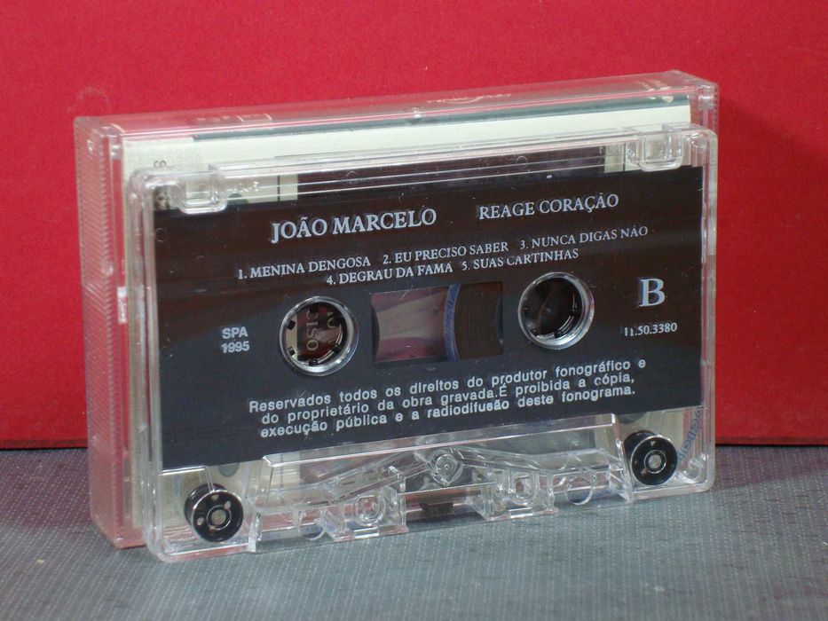 João Marcelo - Reage Coração / Cassete / Near Mint