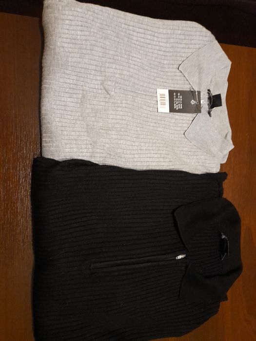 BluzkaPolo Damska/Prążkowany Materiał/