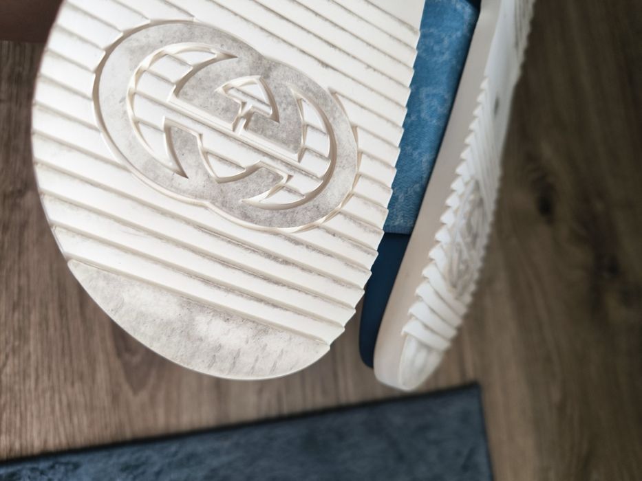 Sandały jeansowe ala Gucci 39