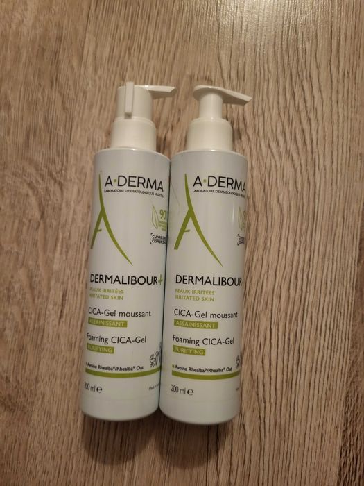 A-Derma Dermalibour+ Żel pid prysznic  2x 200 ml