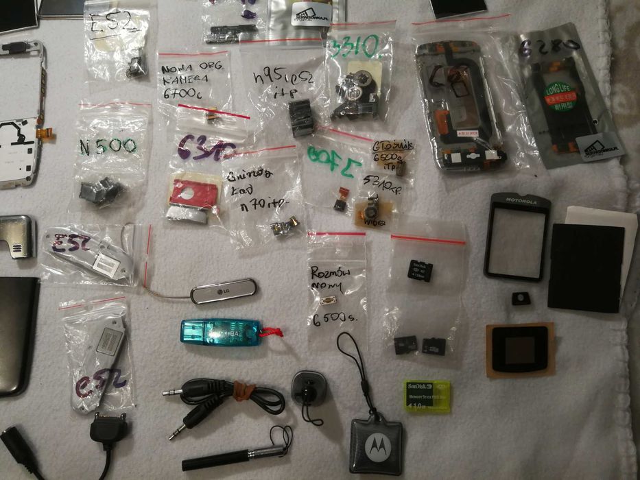 Pakiet części do telefonów komórkowych Wyświetlacze itp Nokia