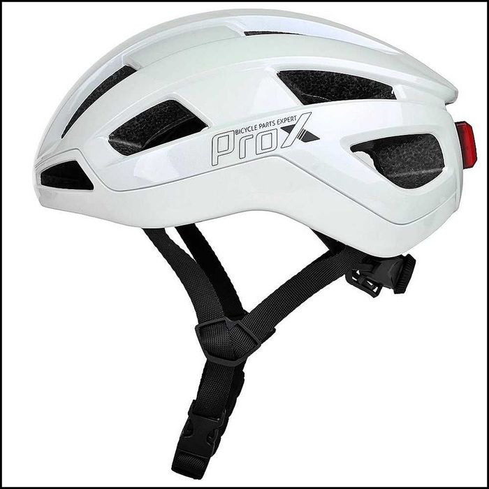Kask rowerowy ProX Magneto tylne oświetlenie LED Każdy model Promocja!