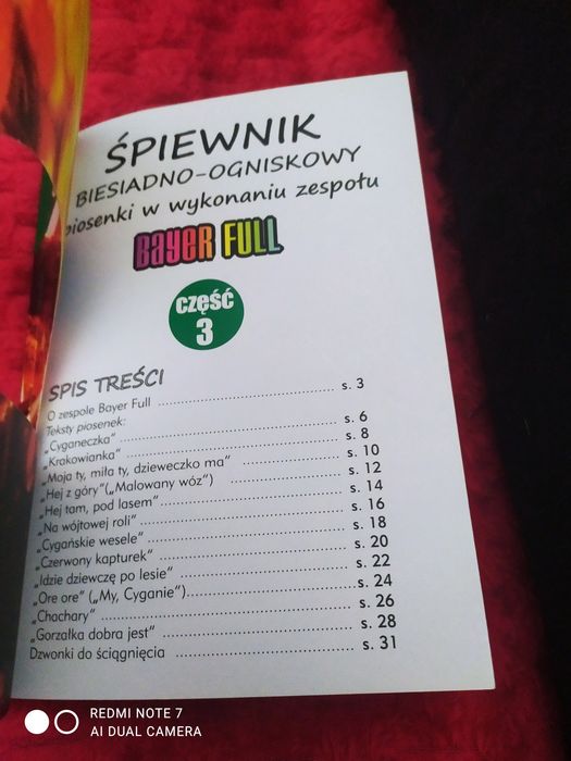 Śpiewnik biesiadno-ogniskowy bez płyty
