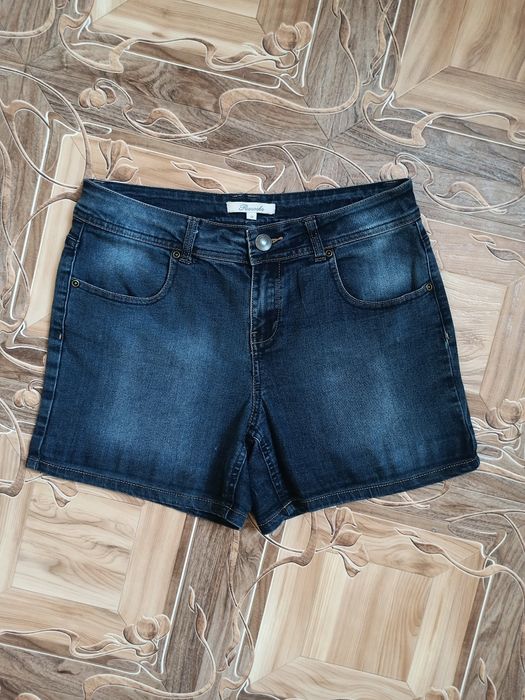 Джинсовые шорты высокая посадка H&M,Bershka.