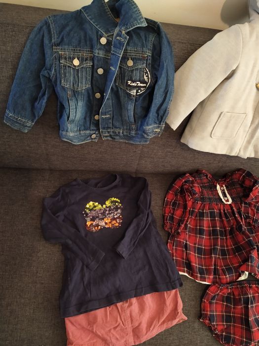 Lote 33 - roupa de menina Inverno 2 anos