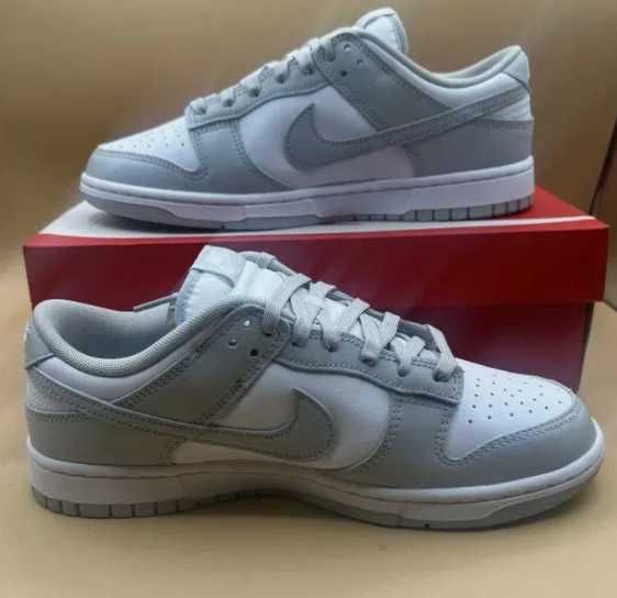 "Buty męskie Trampki" Nike_Dunk_Low_Grey_Fog_R. 43