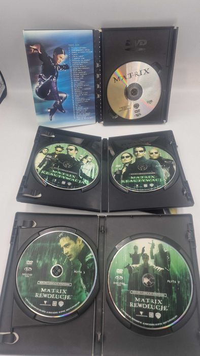 Matrix Trylogia DVD