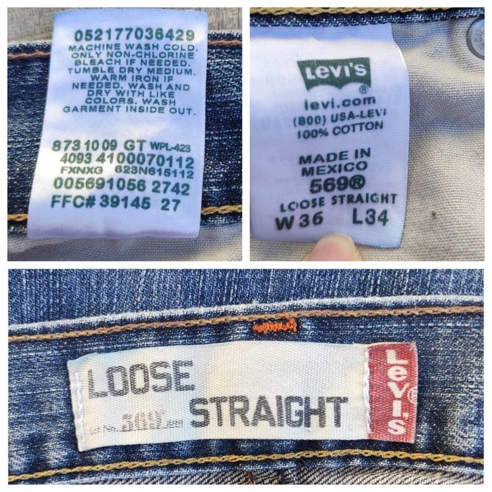 Джинсы Левайс Levis Loose 569