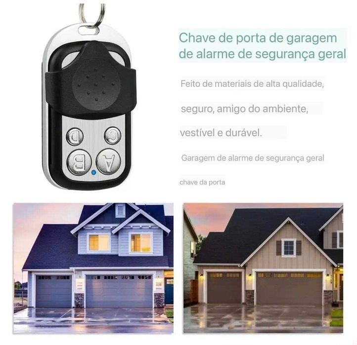 Comando de Garagem Luz Azul