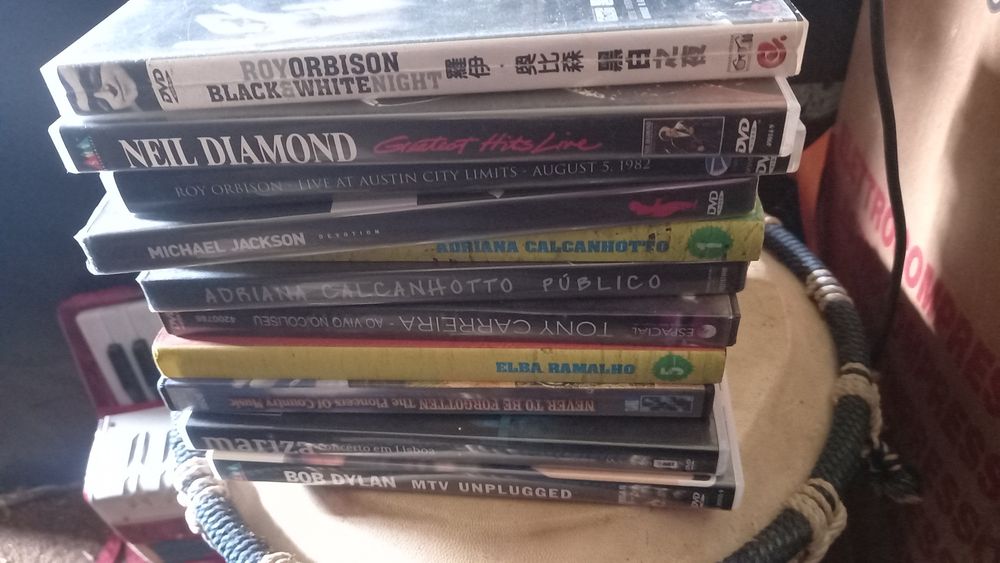 11 DVD´s Originais de Música Lista na Descrição