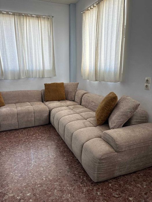 Sofa Modular castanho Novo Paga na ato entrega Envio gratis