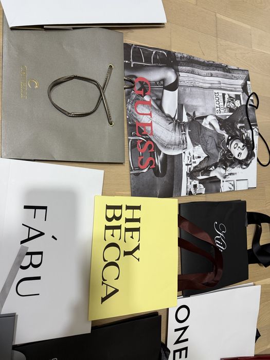 Брендовые подарочные пакеты boss guess killian one by one all stars ace lacoste balmain symbol fabu hey becca crivelli