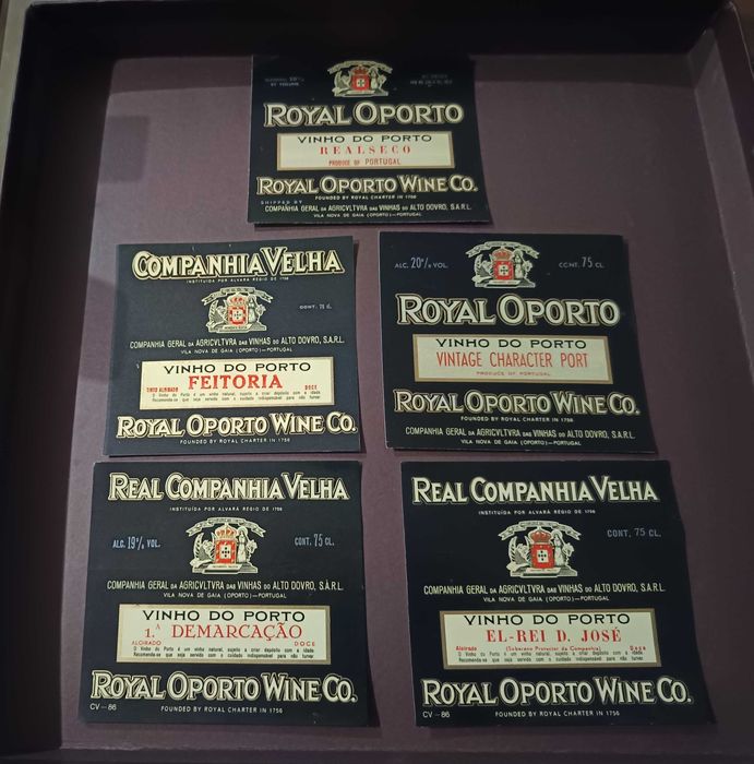 Lote de Rótulos Vinho do Porto