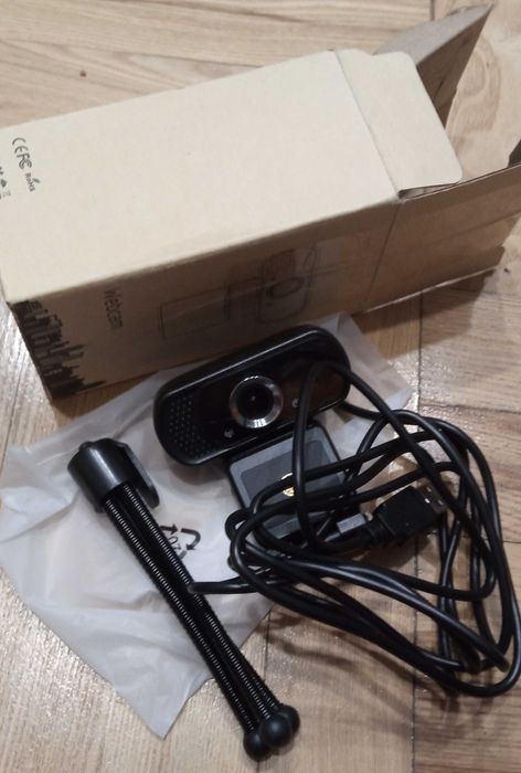 Nowa Kamera Internetowa 1080P z mikrofonem Statyw