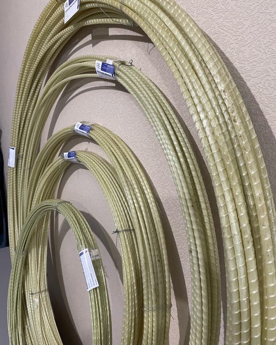 Арматура 4/5/6/7/8/10/12 мм Композитна зелена виробник Укрампласт.