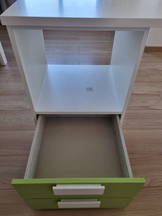 Secretária 138cm Reversível com Gavetas – Excelente Estado - Setubal