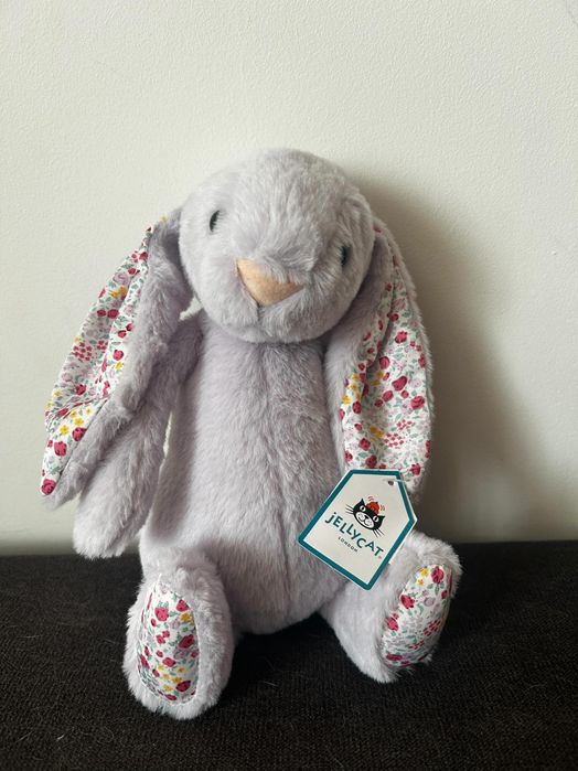 Fioletowy króliczek królik jellycat prezent dla dziewczyny miś pluszanka