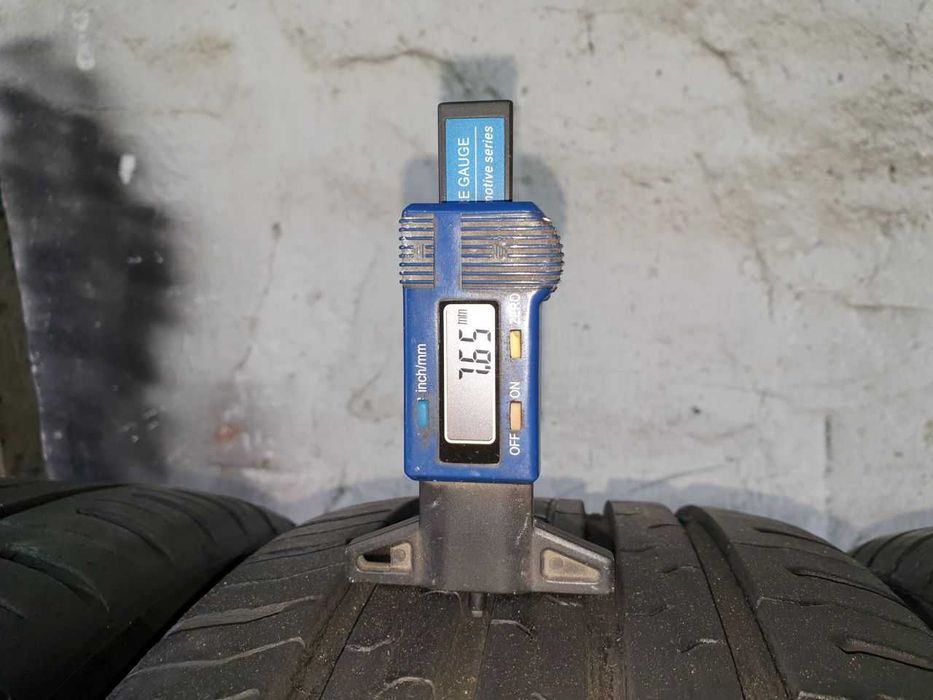 Cztery Opony letnie 195/55R16 8mm Continental ContiEcoContact 5