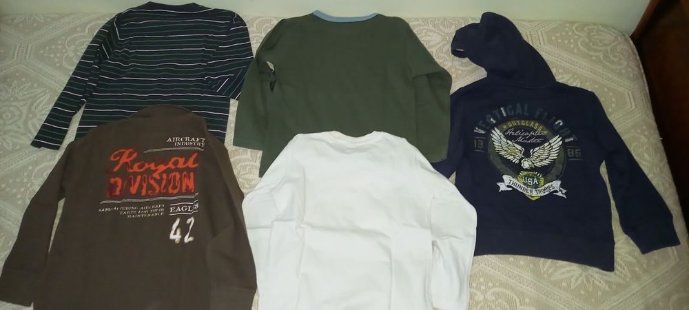 Camisolas de menino 4/5 anos