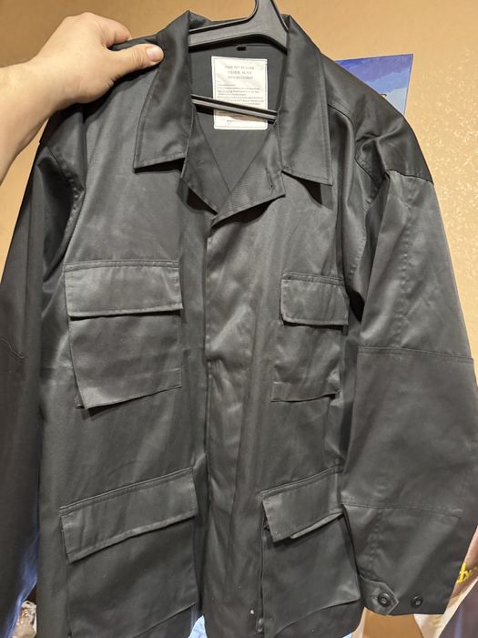 Кітель  польовий BDU US BLACK , легка, зручна