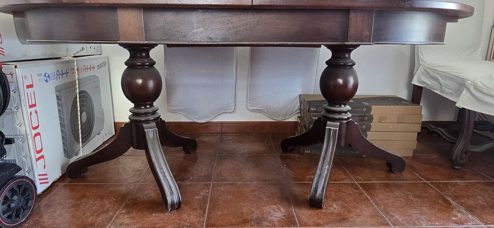 Mesa e cadeiras Pé de Galo